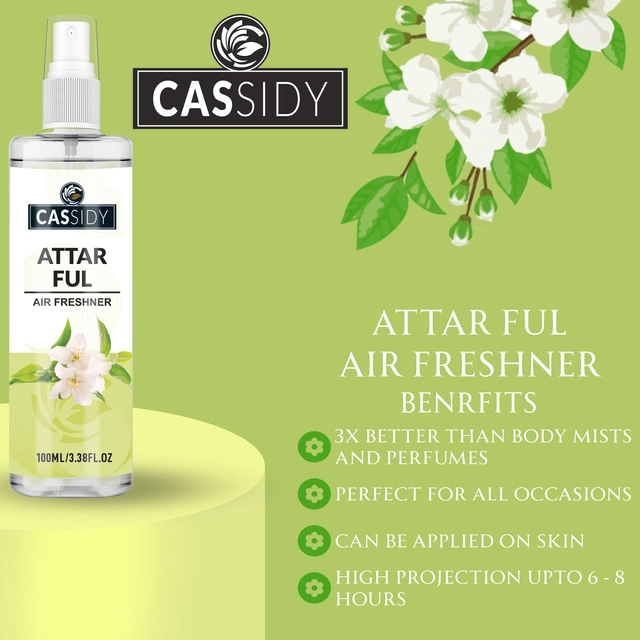 Cassidy Attar Ful Air Freshener (100Ml)Pack Of 1