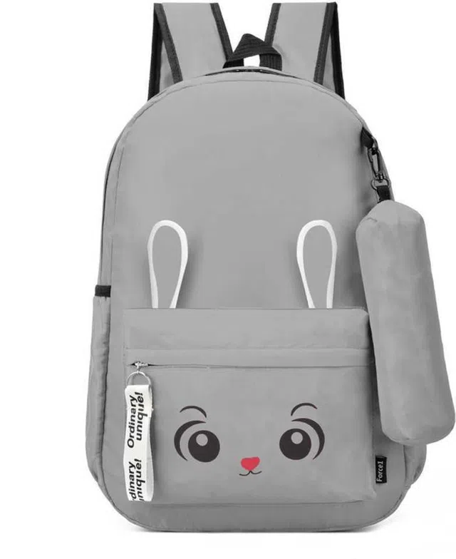 Attractive Bag Backpack For Womens & Girls (Grey) (A-4)