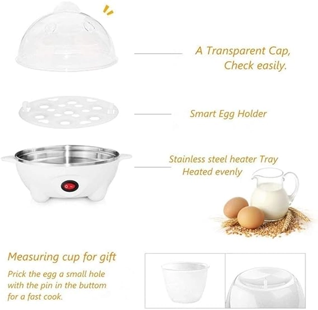 Electric Automatic Egg Boiler (Assorted, 350 W)