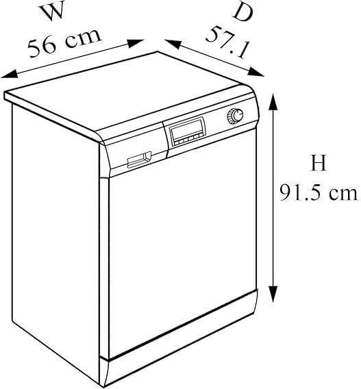 Polyester Washing Machine Cover (Blue)