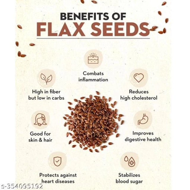 Organic Flax Seeds (500 g)