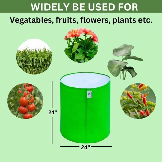 HDPE Reusable Gardening & Plant Cultivation Bag (Set of 4)