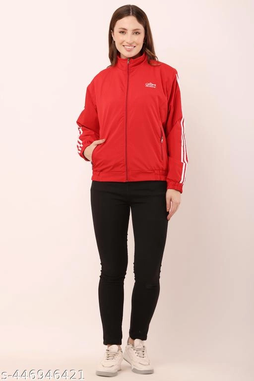 Jacket for Women (Red, M)