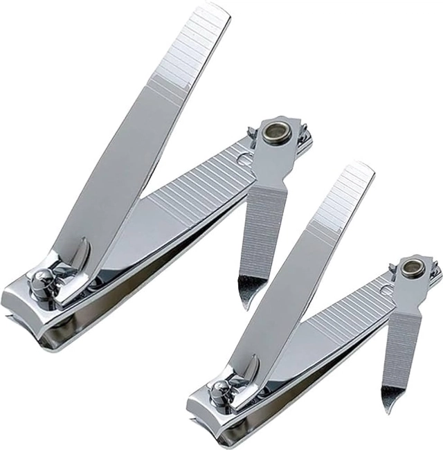 Fingers & Toe Nail Clipper Set, Sharp Stainless Steel Blade, Sturdy Nail Trimmer(pack of 2)-big&small