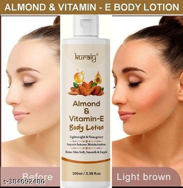 KURAIY Almond & Vitamin E Body Lotion (100 ml)