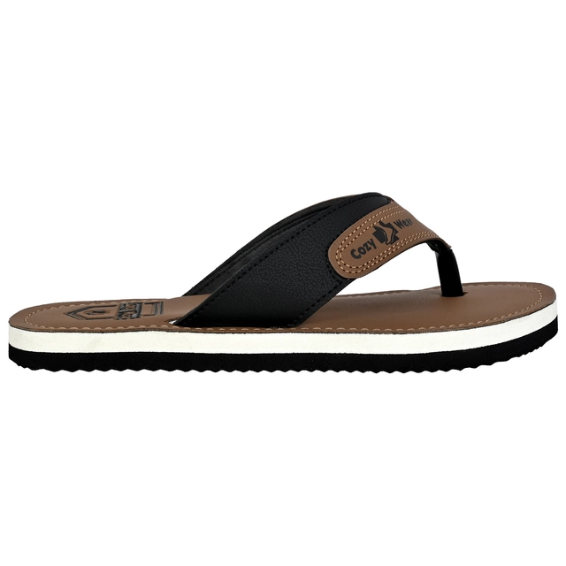 Flipflops for Men (Brown, 6)