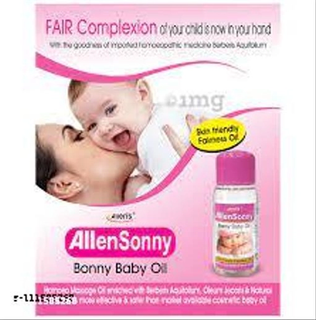 Allen's Baby Massage Oil (200 ml, Pack of 2)