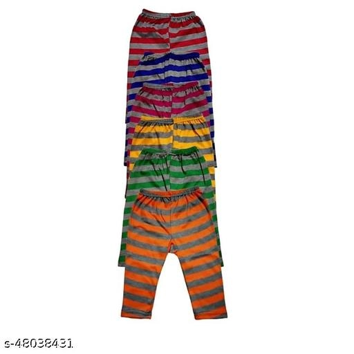 Woolen Thermal Bottomwear for Kids (Multicolor, 0-3 Months) (Pack of 6)