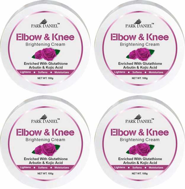 Park Daniel Elbow & Knee Brightening Cream (Pack of 4, 100 g) (SE-1877)