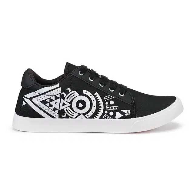 Casual Shoes for Men (Black, 9)