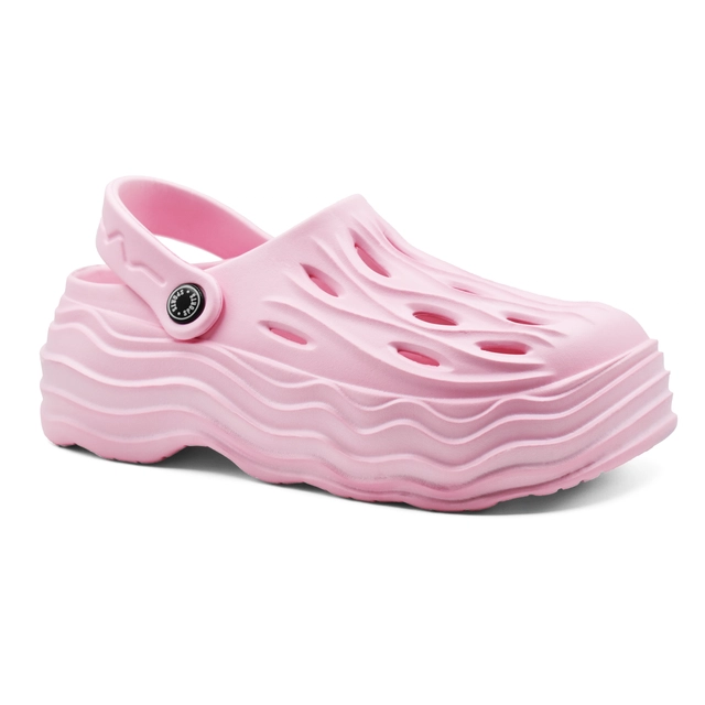 Clogs for Women (Pink, 5)