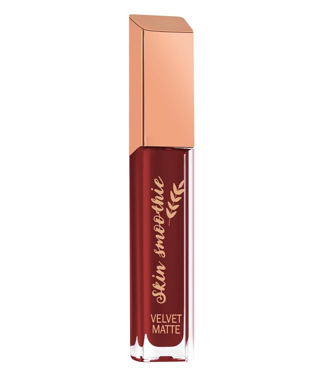 Skin Smoothie Matte Liquid Lipsticks with Vitamin E (Red Edition) (Pack Of 4)
