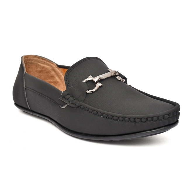 Loafers for Men (Black, 6)