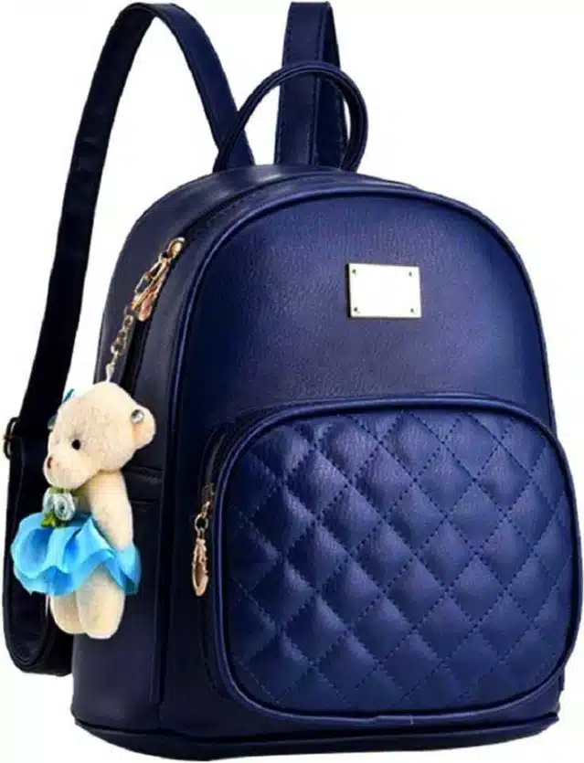 College Backpacks for Girls & Women (Blue, 12"x14")