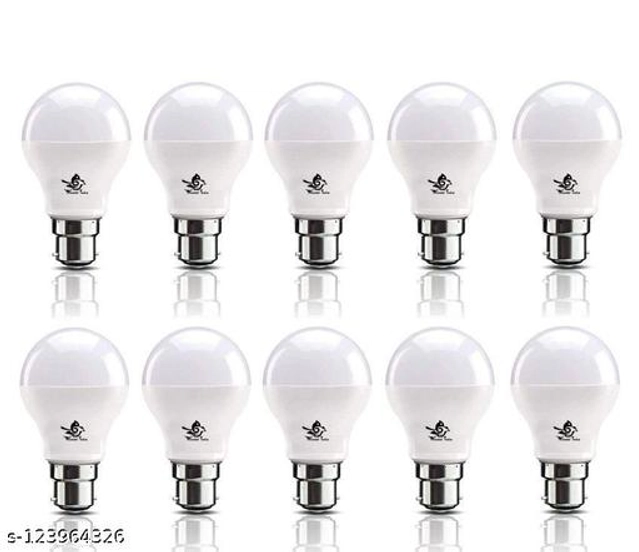 Newtal India LED Bulb (White, 9 W) (Pack of 10)