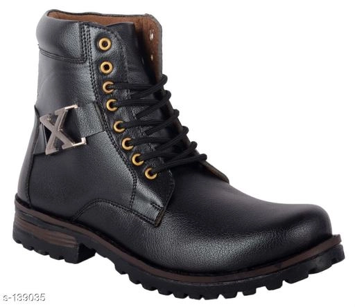 Boots for Men (Black, 9)