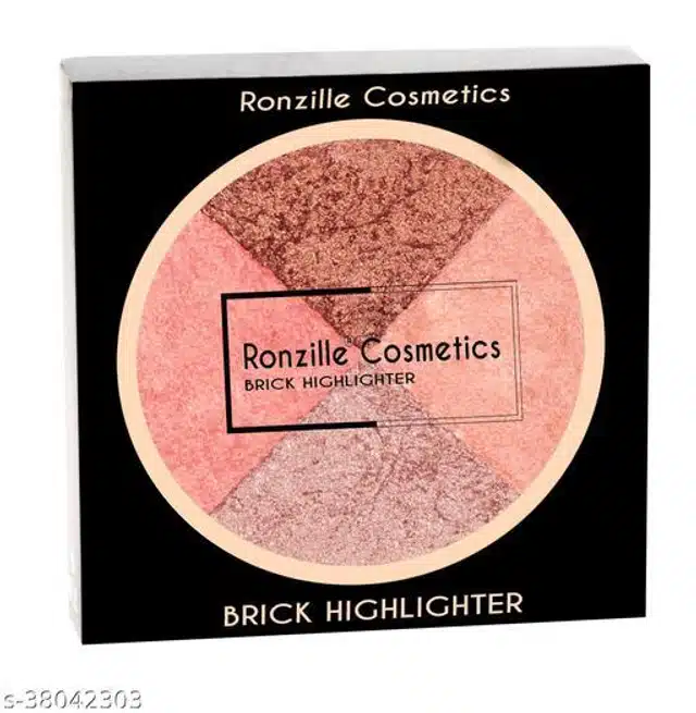 Ronzille Shimmer Baked Blush (Coral Climax)