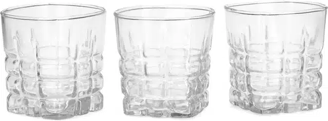 Liquor cum Cocktail Glasses (Transparent, 200 ml) (Pack of 3)