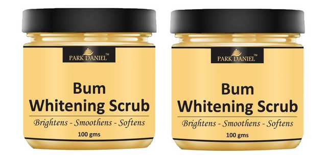 Park Daniel Neck and Back Whitening Scrub (Pack of 2, 100 g) (SE-456)