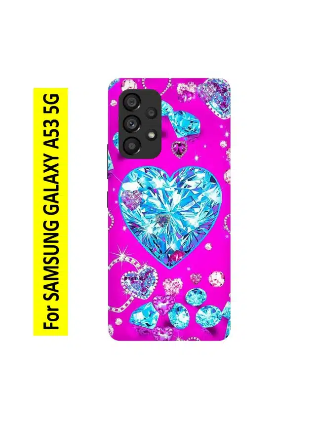 Printed Matte Finish Hard Back Cover for Samsung Galaxy A53 5G