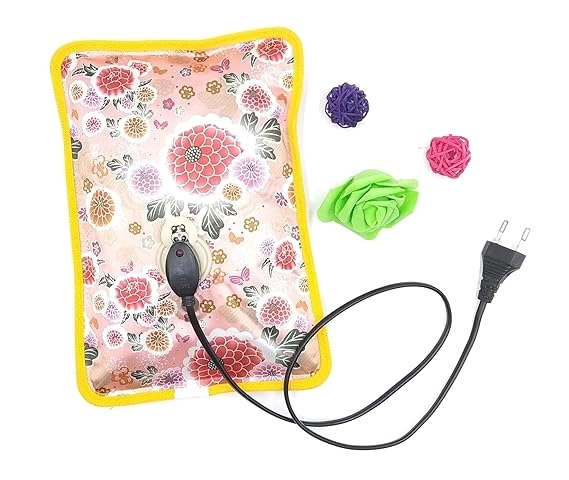 Electric Gel Heating Pad for Pain Relief (Multicolor, 1000 ml)