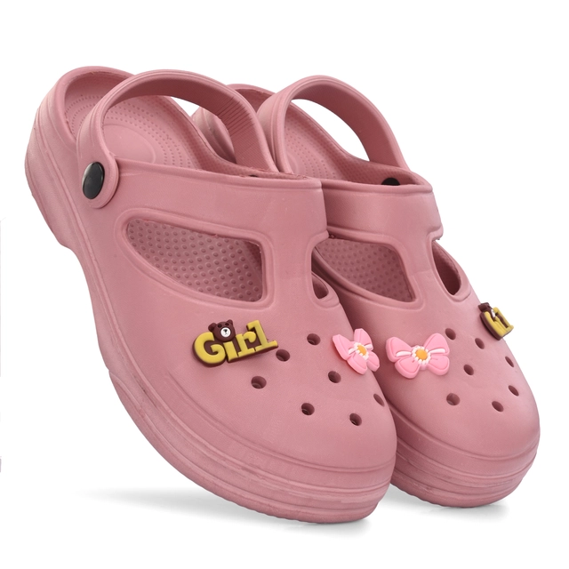 Clogs for Women (Pink, 5)