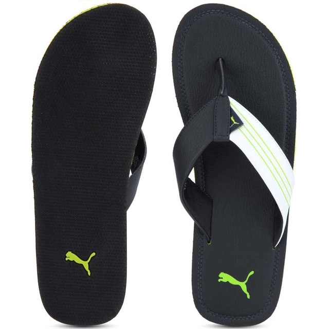 Flipflops for Men (Black & White, 9)