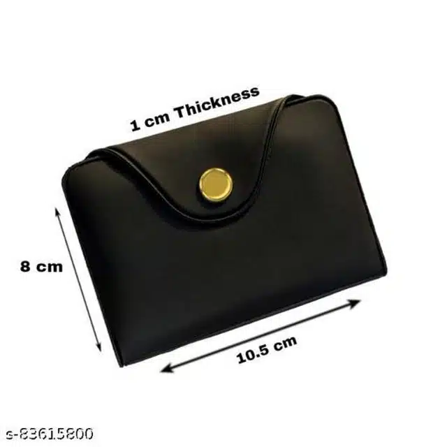 12 Pcs Card Holder for Unisex (Black)