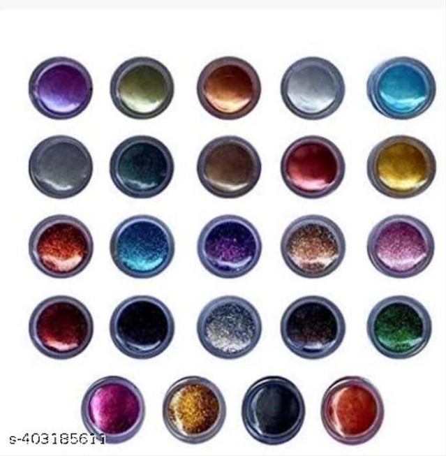 Eye Shadow Glitter (Multicolor, Pack of 25)