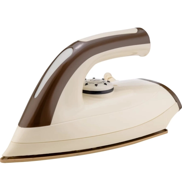 Nissan Home Appliances Light Weight Dry Iron (Brown & White, 1000 W)