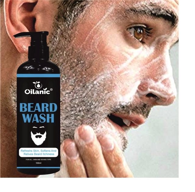 Oilanic Anti Dandruff & Natural Beard Wash (100 ml)