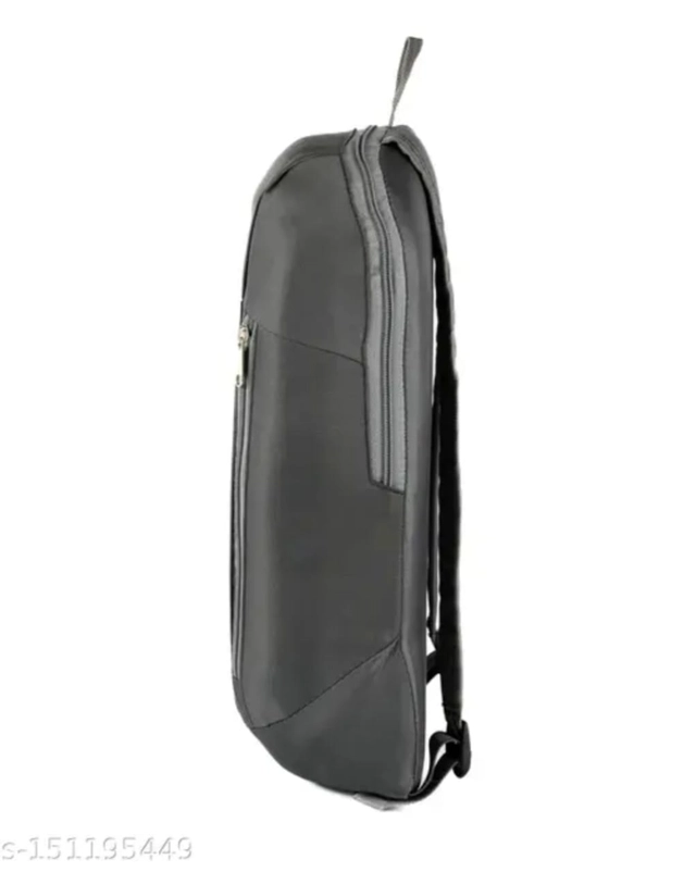 Polyester Backpack for Men (Grey)