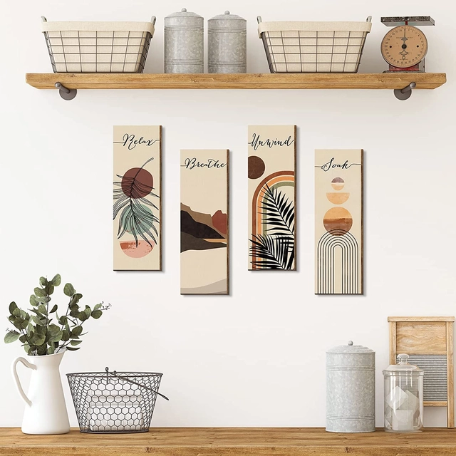 Wall Decor Hangings for Home - 4 Pcs