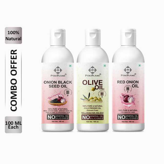 PuriFlame Pure Onionblackseed Oil 