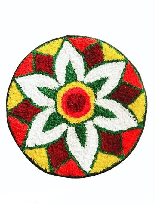 Qaleen Rylie Rangoli Mat (60x60cm)