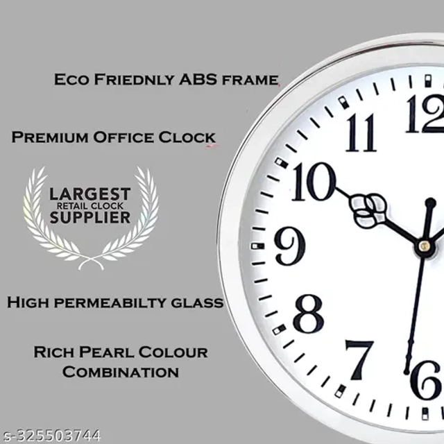 Premium Quality Analog White Wall Clock