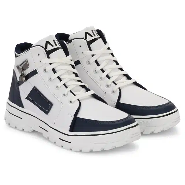 Sneakers for Men (Navy Blue, 6)