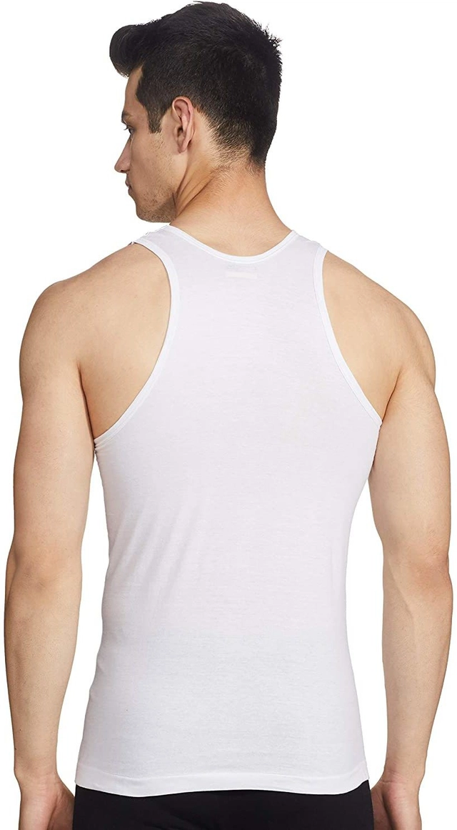 Cotton Vests for Men (White, 80)