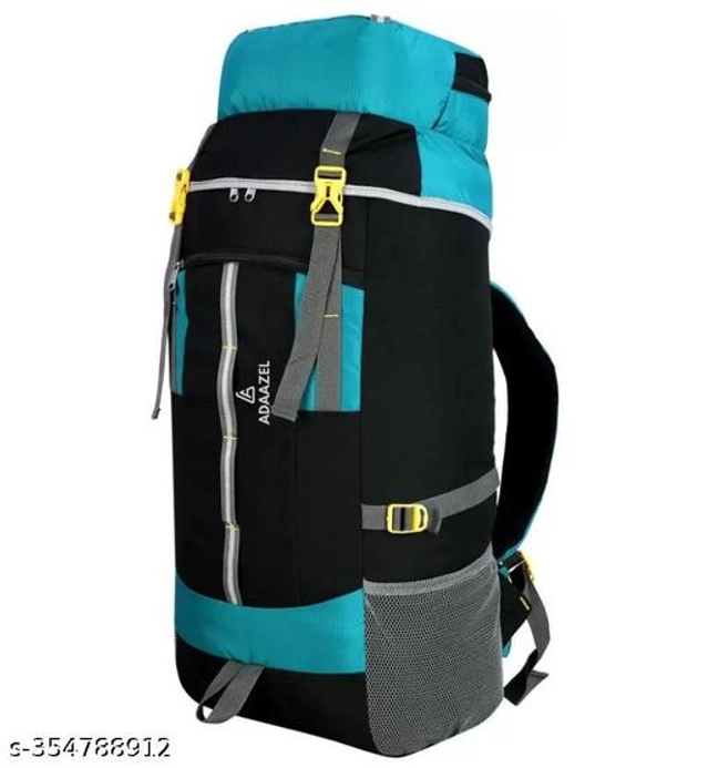 Hiking Backpack for Men & Women (Sea Green & Black)