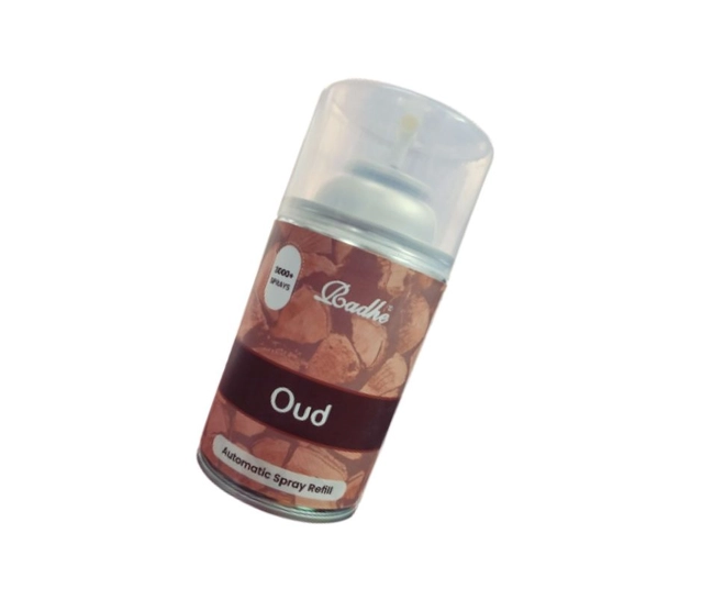 Radhe Oud Automatic Room Spray Refill (265 ml)