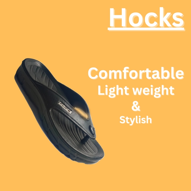 Flipflops for Women (Black, 4)