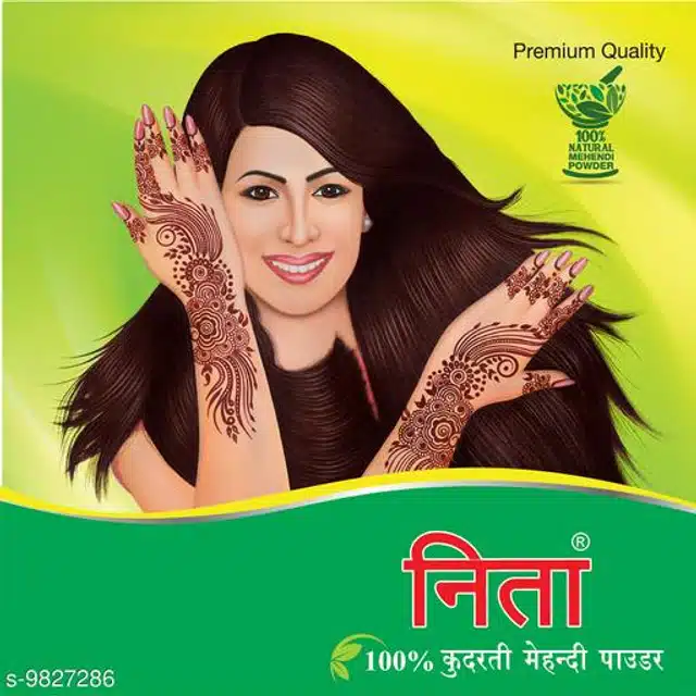 Neeta Mehendi Powder (Natural Brown, 500 g)