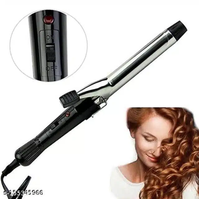 2 in 1 Hair Curler & Roller (Black)