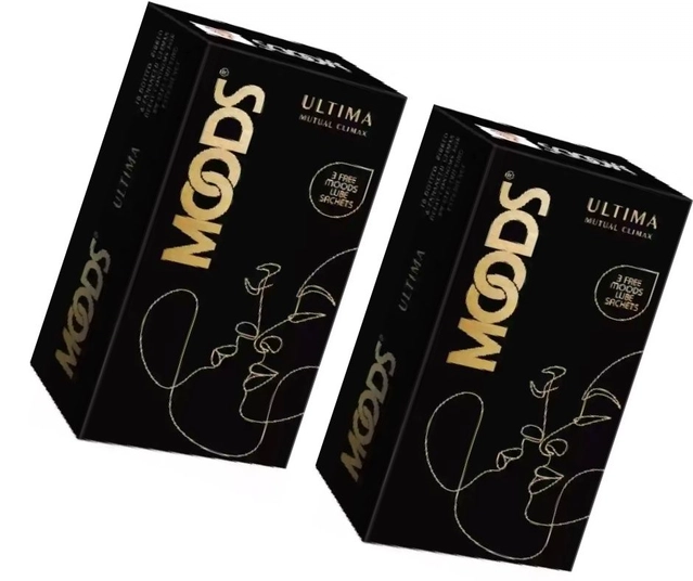 Mood Ultima Mutual Climax 10 Pcs Condoms (Pack of 2)