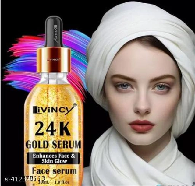 Livincy 24K Gold Face Serum (30 ml)