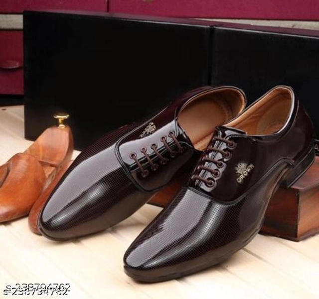 Formal Shoes for Men (Brown, 6)