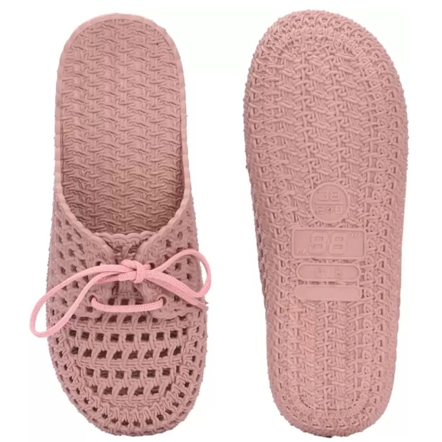 Flats for Women (Pink, 4)