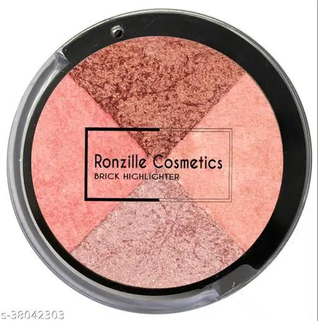 Ronzille Shimmer Baked Blush (Coral Climax)