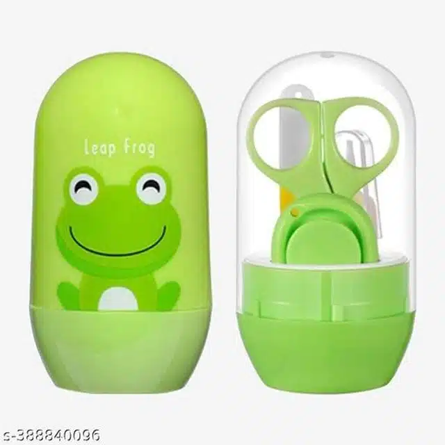 Plastic Manicure Pedicure Care Kit for Infants (Green)