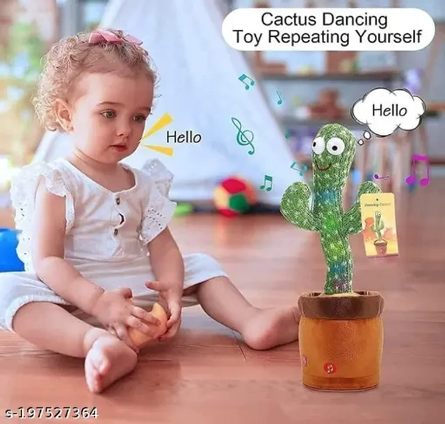 FEVERBAZAR Dancing Cactus (Pack of 1)